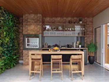 Área de churrasqueira