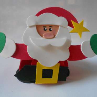 Papai Noel de EVA ► 67 MODELOS E FOTOS LINDOS!