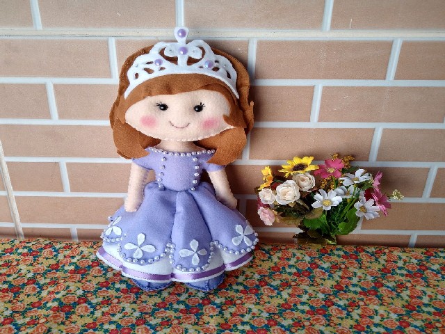 Princesa Feita De Feltro3