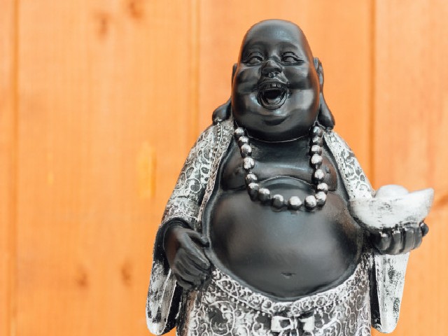 Buda Gordo na decoração