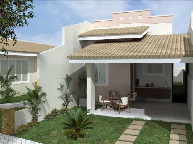 Frentes de Casas Simples e Bonitas
