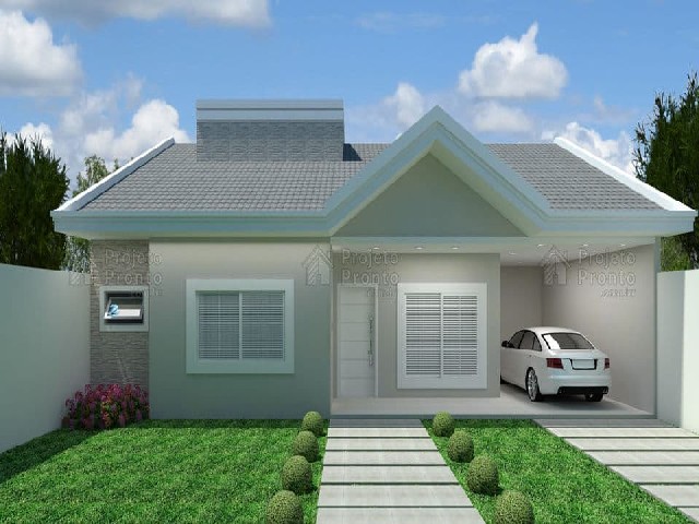 Frentes de Casas Simples e Bonitas