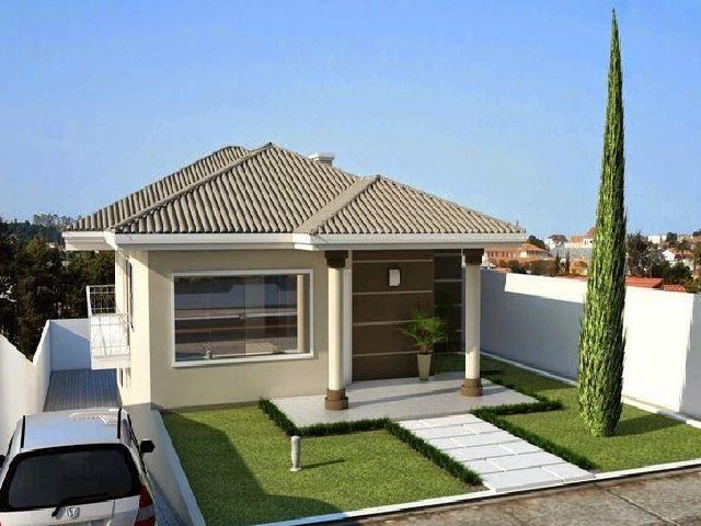 Frentes de Casas Simples e Bonitas
