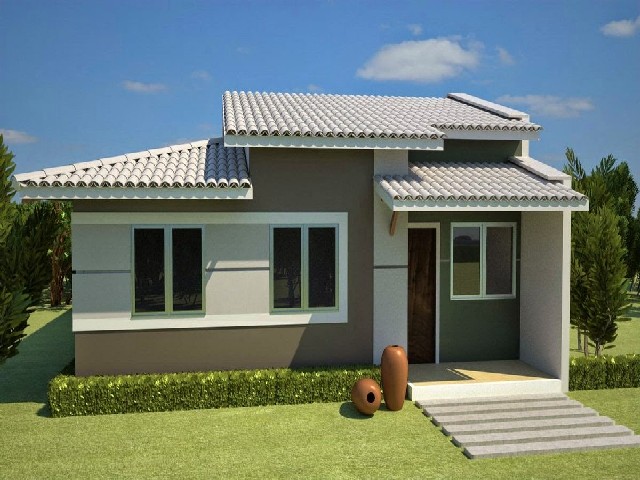 Frentes de Casas Simples e Bonitas
