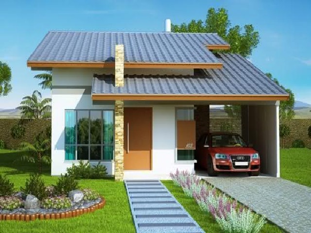 Frentes de Casas Simples e Bonitas