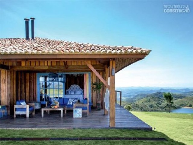 Frentes de Casas Simples e Bonitas Rústicas