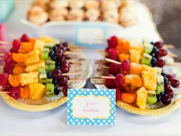 ideias de decoração com frutas para festas