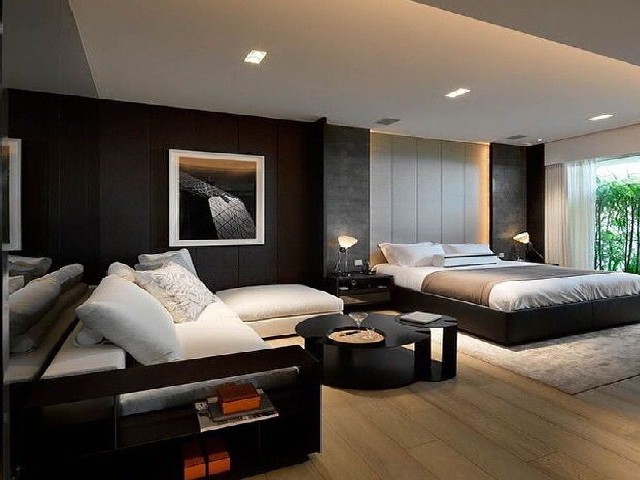 Tonalidade Escura Em Quarto De Casal1