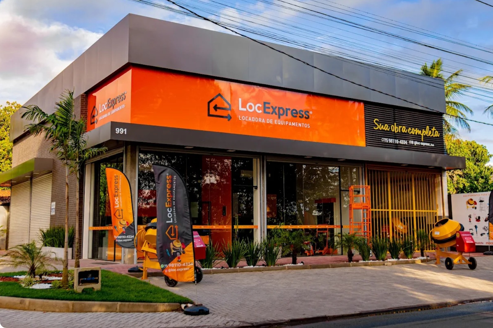 Aluguel de equipamentos para obras: como a LocExpress reduz custos em construções todo o Brasil